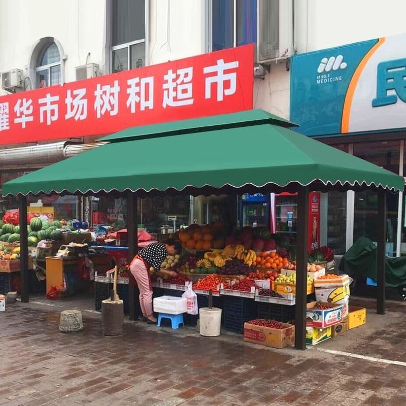 Outdoor sunshade awnings, outdoor gazebos, stalls, advertising events, tents, garden courtyards, four-legged umbrellas, large car awnings