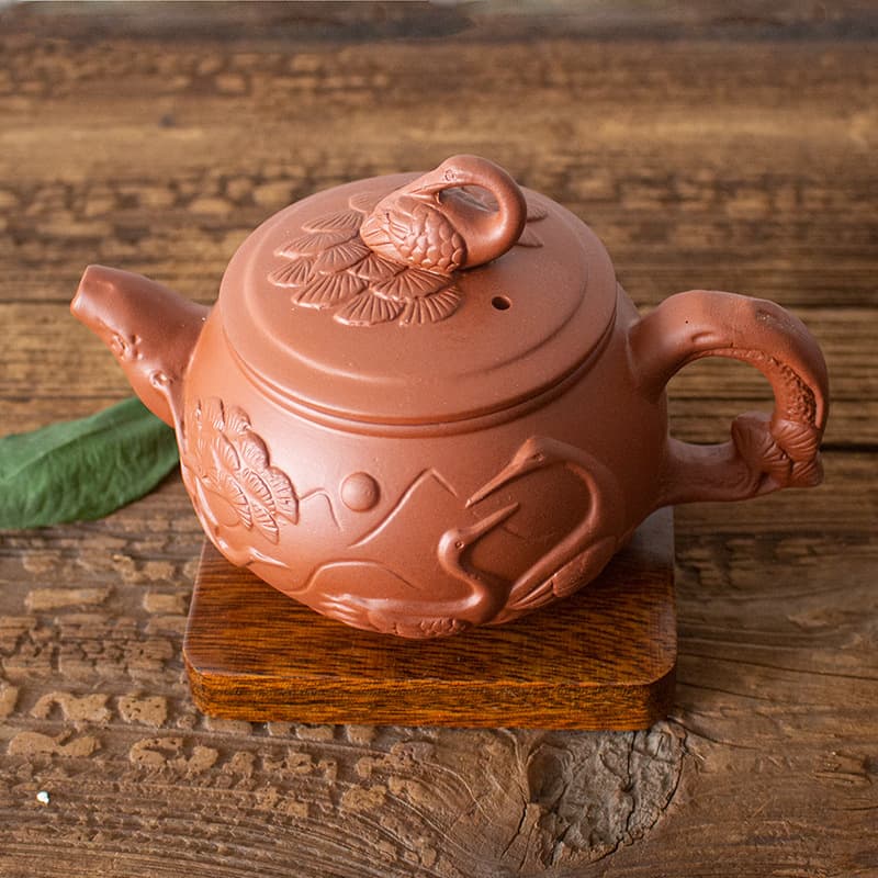 Home Large Capacity Yixing Teapot Tea Brewer for Tea Houses and Restaurants, Multi-Purpose Pot for Brewing Tea and Herbs, Tea Set with Cups