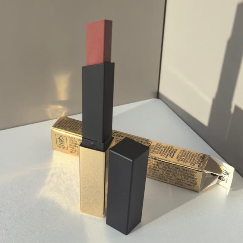 Cross-border Bestseller YSL Mini Lipstick Gold Bar Lipstick Black Bar Lipstick Velvet Matte Lipstick #1966