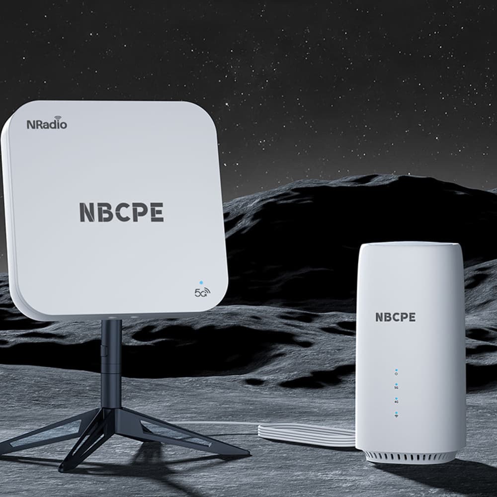 NRadio NBCPE-668GL outdoor unit can be used with full Netcom mobile 5Gwifi wireless Internet router