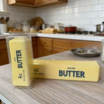 Wholesale plastic pve super wet butter stick slow rebound pinchle packaging shell