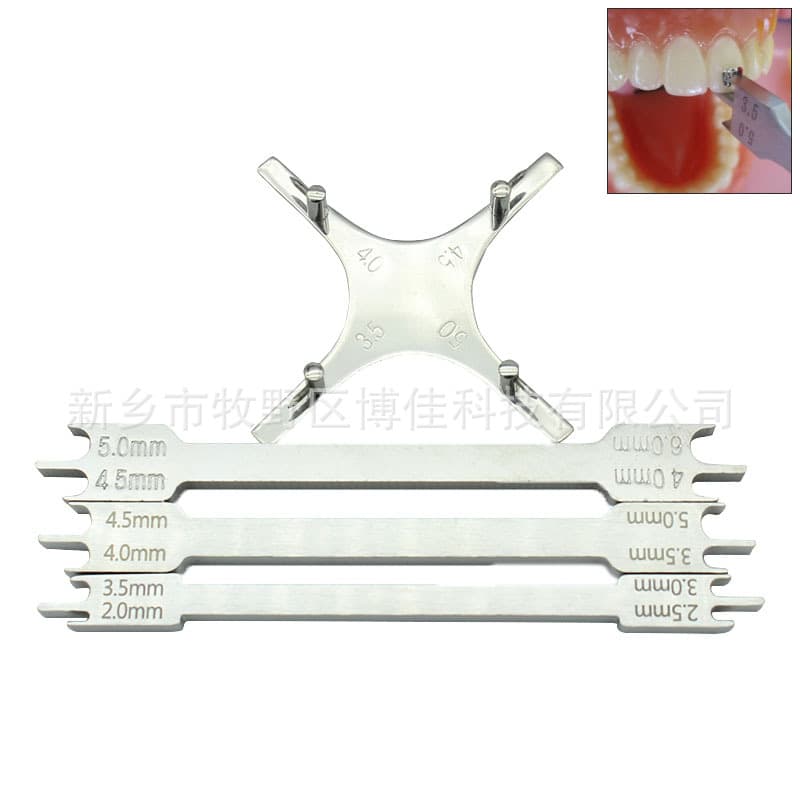 Dental tool material stainless steel rod type positioner orthodontic material rod type bracket positioning positioner