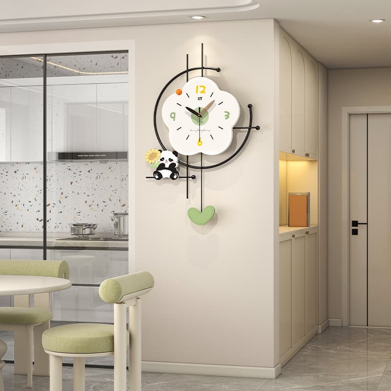 2025 New Accessible Luxury High-End Creative Clock Wall Clock Living Room Home Modern Simple Wall Decoration Atmospheric Clock