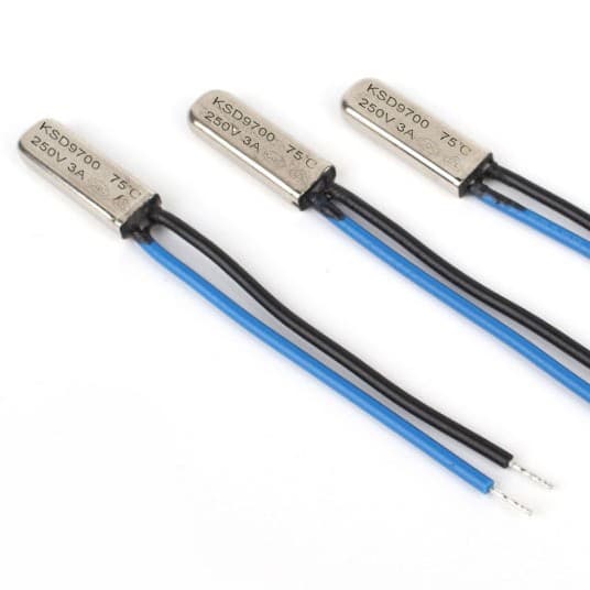 KSD9700H Constant Temperature Thermal Protector, KSD9700 Constant Temperature Thermal Protector, Quick Reset Thermal Protector