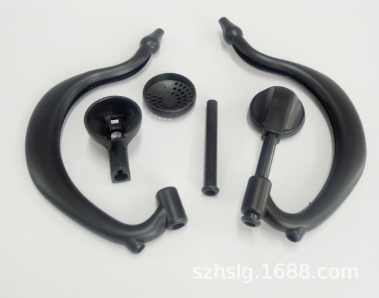 Factory Sales Walkie-talkie Headphone Earpiece Ear Hook Microphone Shell 992 Plastic Injection ABS Plastic Ear Shell