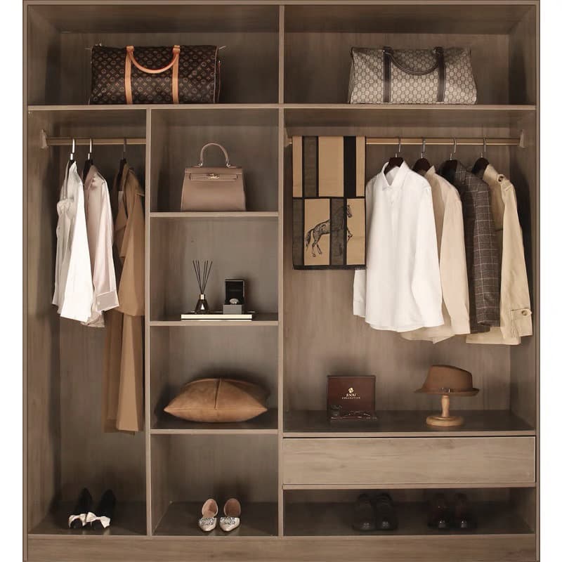 Sample Room Walk-in Closet Women's Dress Soft Decoration Clothes Bag Full House Showroom Display Matching Set Ornaments
