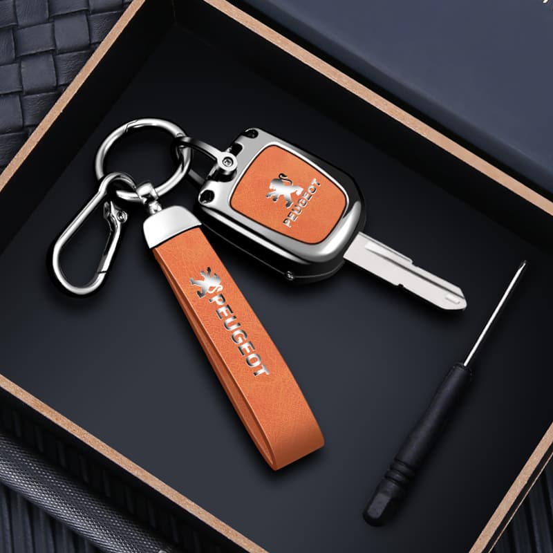 Suitable for Dongfeng Peugeot Key Cover 308 308S Car 3008 Shell Bag 2008 Logo 508 High-End Car
