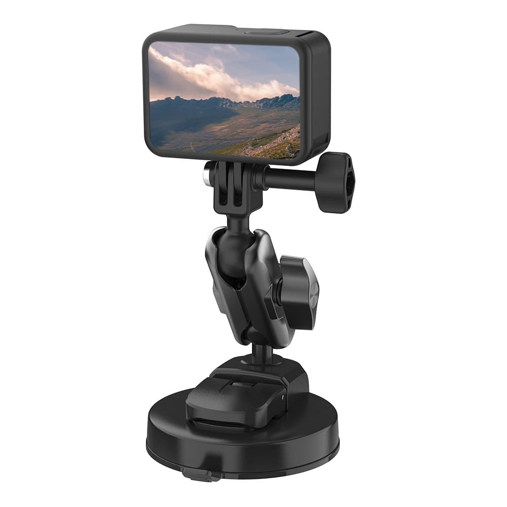 Yanlin Technology GoPro accessories suction cup DJI360 action camera bracket car universal car live broadcast perspective