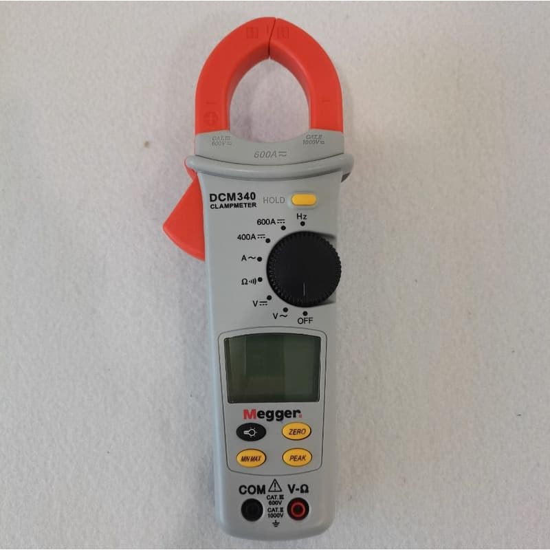 Megger DCM340 Clamp Meter (imported from the UK) - One-button handheld clamp meter