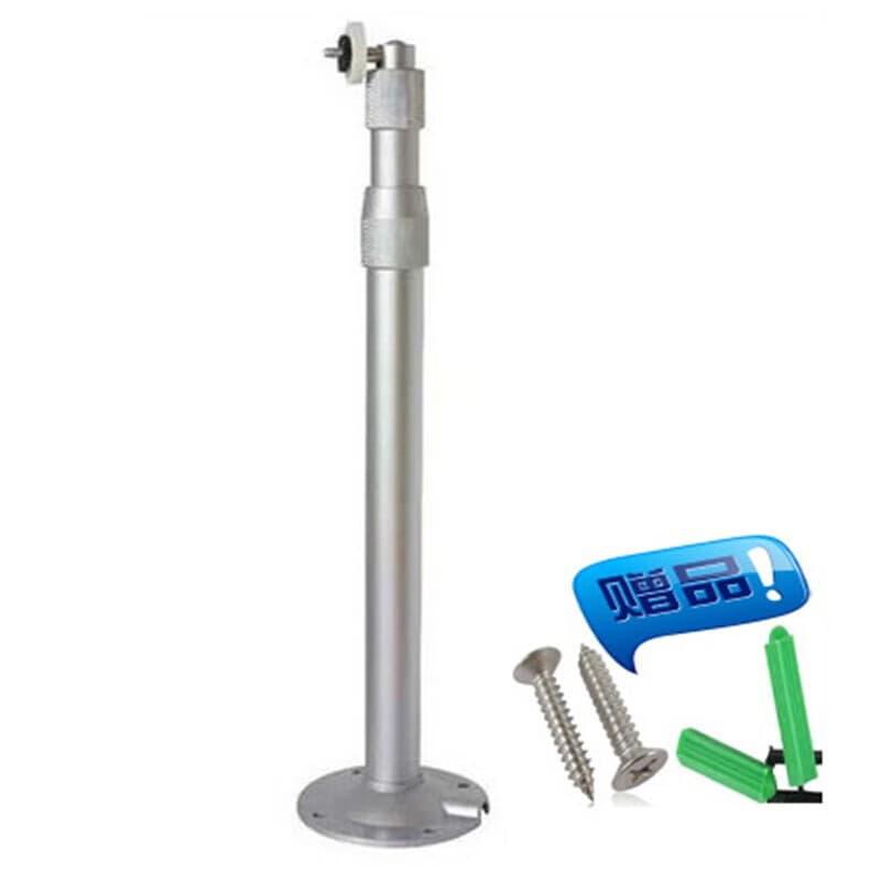 Projector Ceiling Mount Aluminum Alloy Stand Extendable 20-40cm Internal Cable Routing Rotatable
