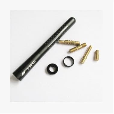 TRD WRC Rally Car Antenna Short Metal Carbon Fiber Antenna Car Antenna Auto Accessories