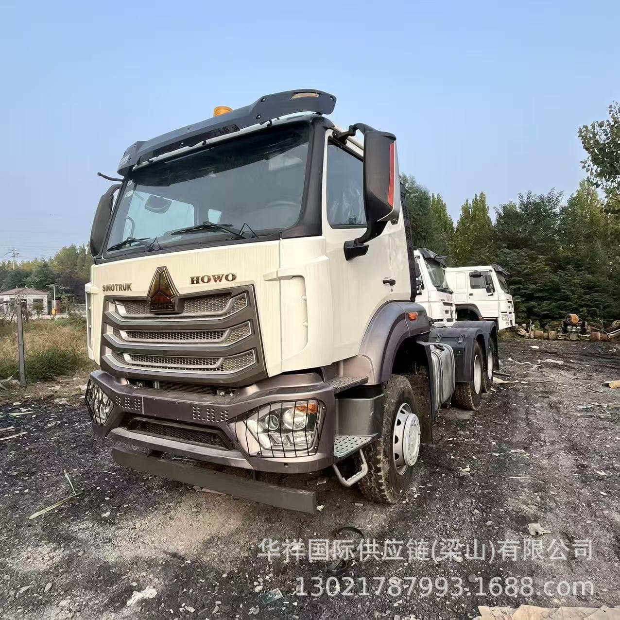 400HP HOWO NX Dump Truck Export Nigeria Single Drive 6x4 Truck Head Tractor Semi-trailer Head