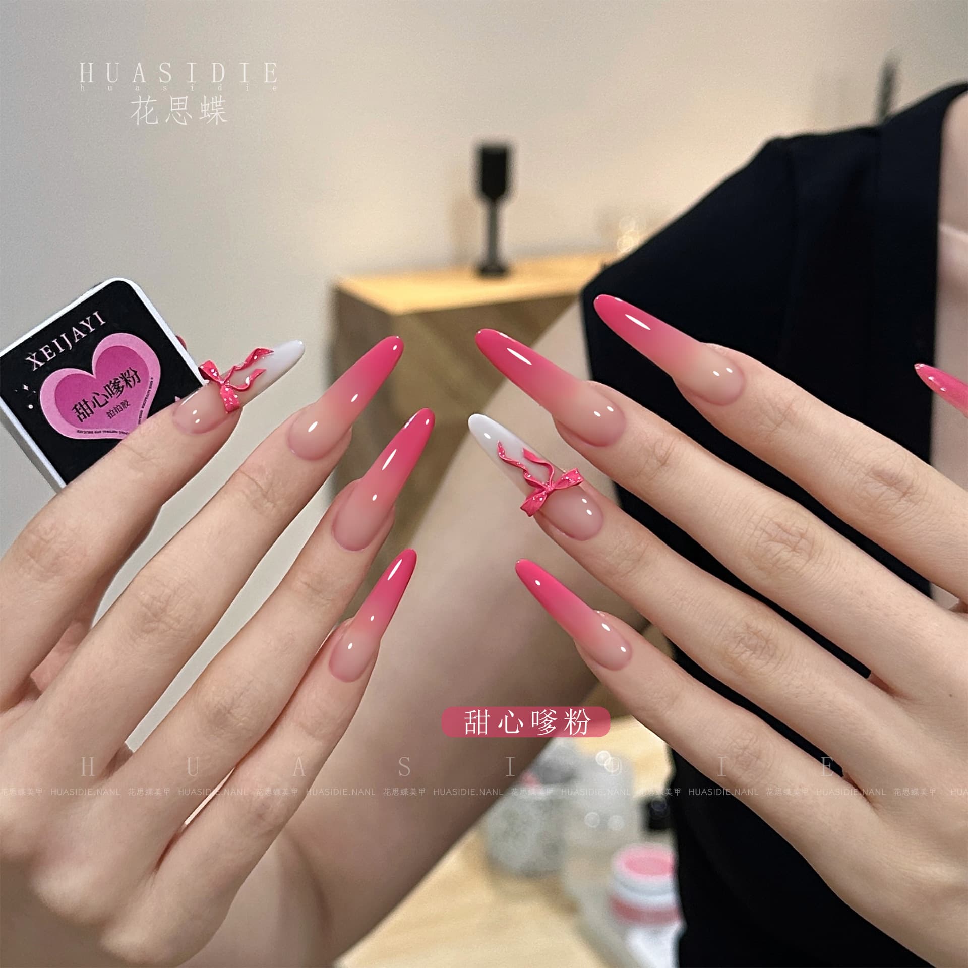 Xiaoying Nail Art - No-Wipe Pat Pat Gel Collection, Colorable & Chrome Powder Compatible, 5g Jar, for Gradient and Blending Effects