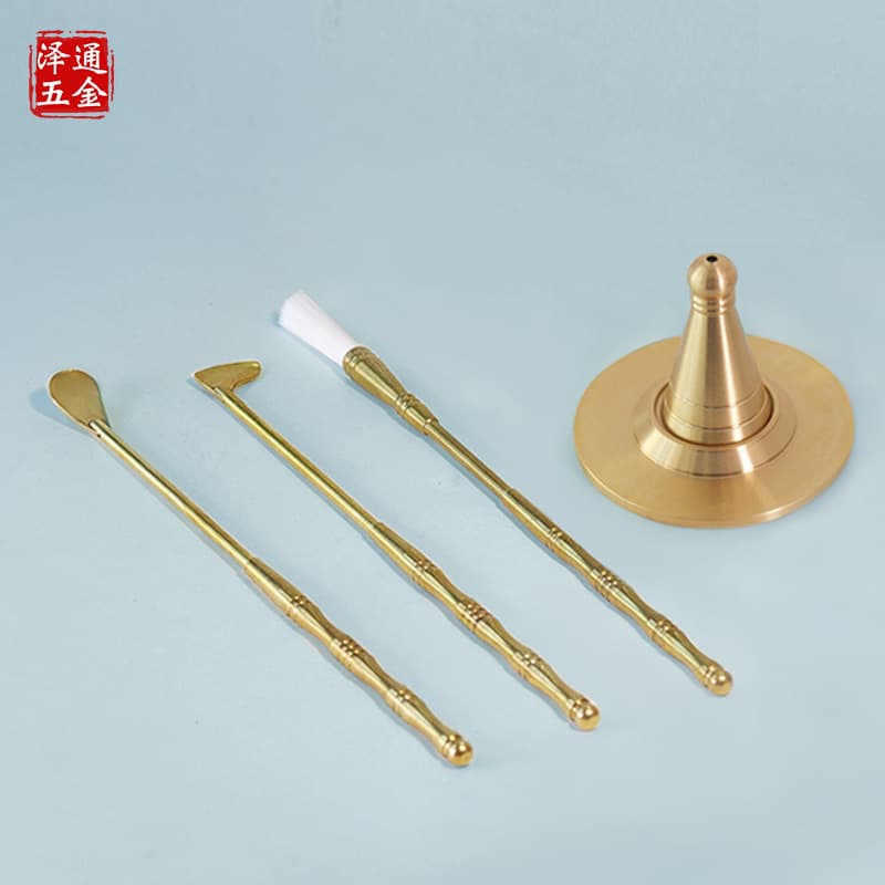 Cone Mold Incense Mold Cone Incense Powder Tower Brass Incense Tool Kit for Incense Making