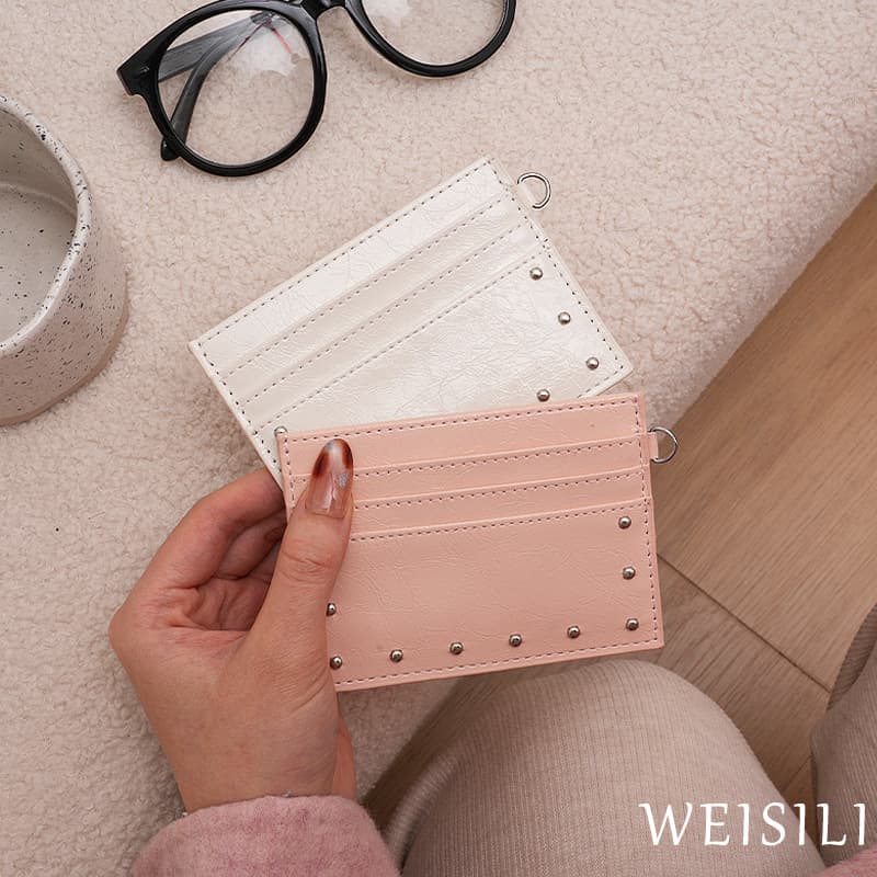 Small Card Holder for Women, Compact and Exquisite High-End Ultra-Thin Multi-Slot Card Case, Simple Coin Purse Mini Card Wallet