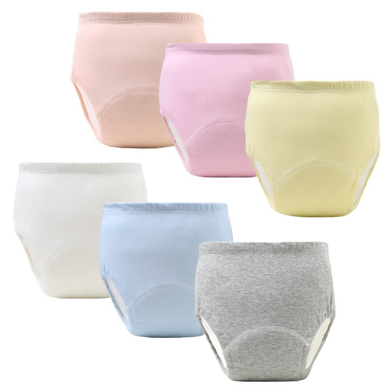Cross-border infant training pants baby toilet underwear boys and girls children isolation pants cotton washable diaper-free artifact