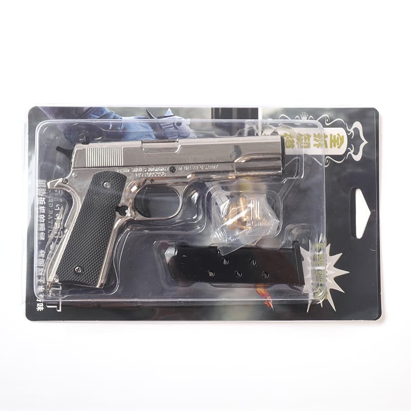 1:2.05 Alloy Model Precision Colt M1911 Toy Gun with Shell Ejection and Disassembly, Simulation Display Piece, Non-Firing
