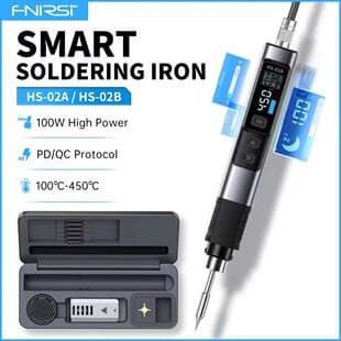 FNIRSI HS-02 High-Precision Temperature Control Tool 100W