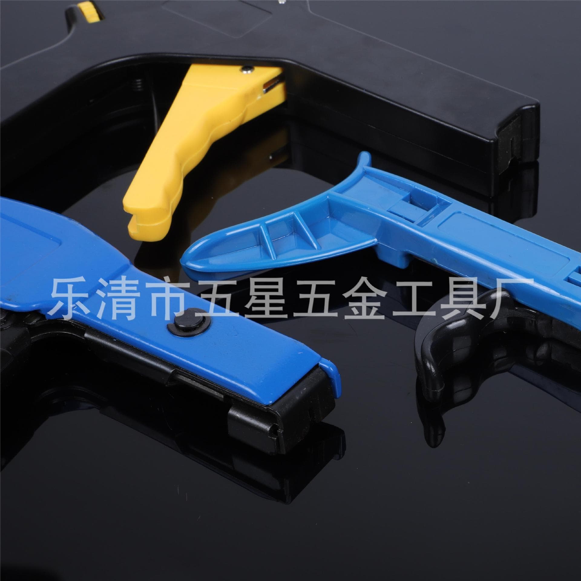Plastic Nylon Tie Band Clamp Stainless Steel Line Tying Clamp Multi-purpose Hardware Tool For Various Applications