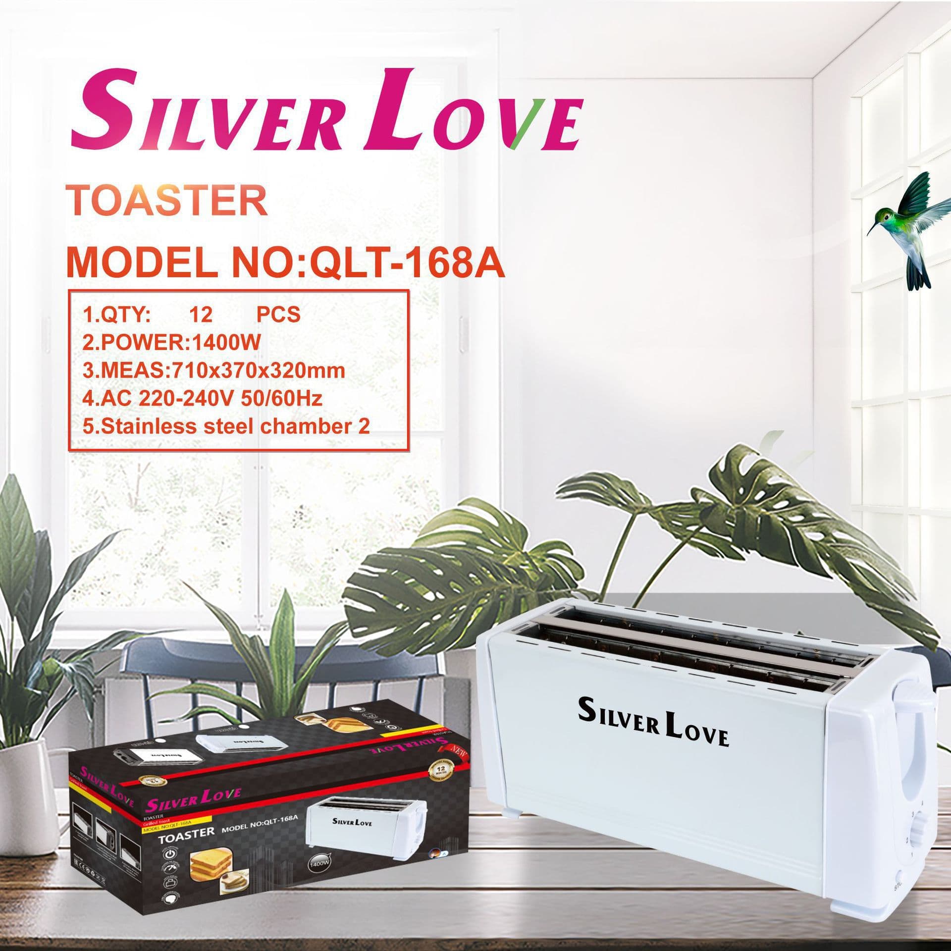 Cross-border Toaster Home Dual-layer Bread Machine Breakfast Machine Multi-function Sandwich Maker Mini