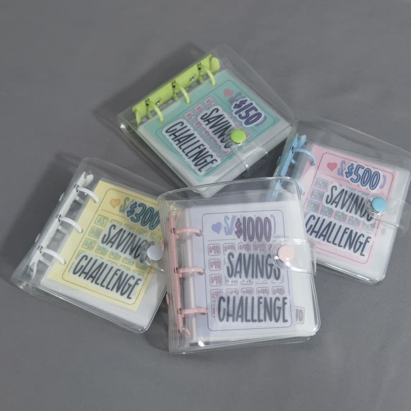 Cross-border Savings Binder $1000 Savings Challenge Mini Savings Binder