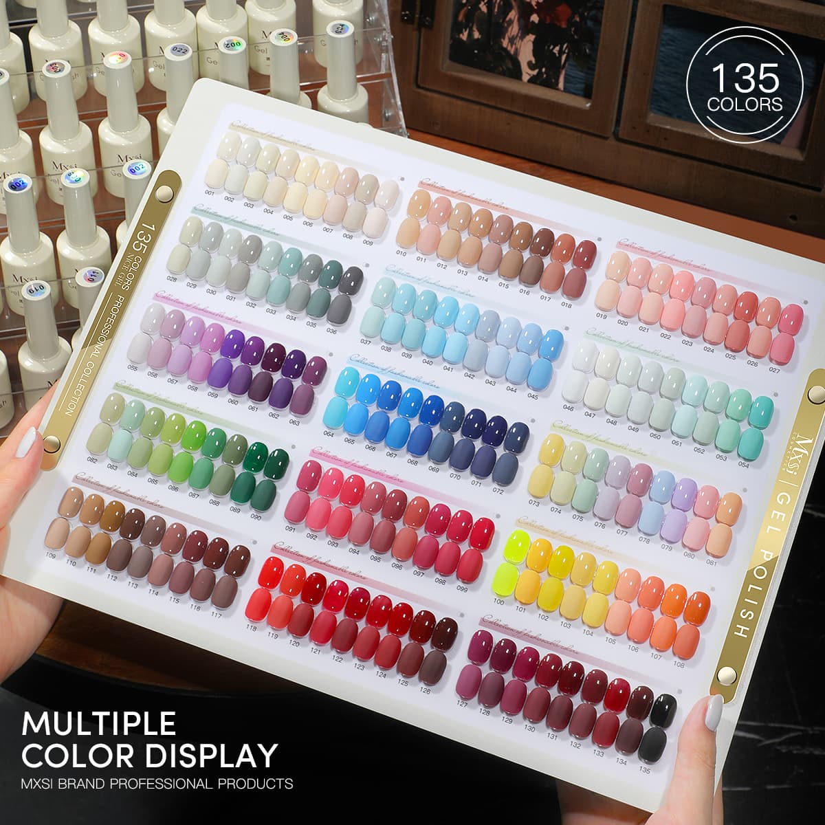 Mxsi Long-Lasting Gel Nail Polish 135 Colors Yunmu Four Seasons Gel Polish Set Popular Nail Art Salon Cat Eye Gel