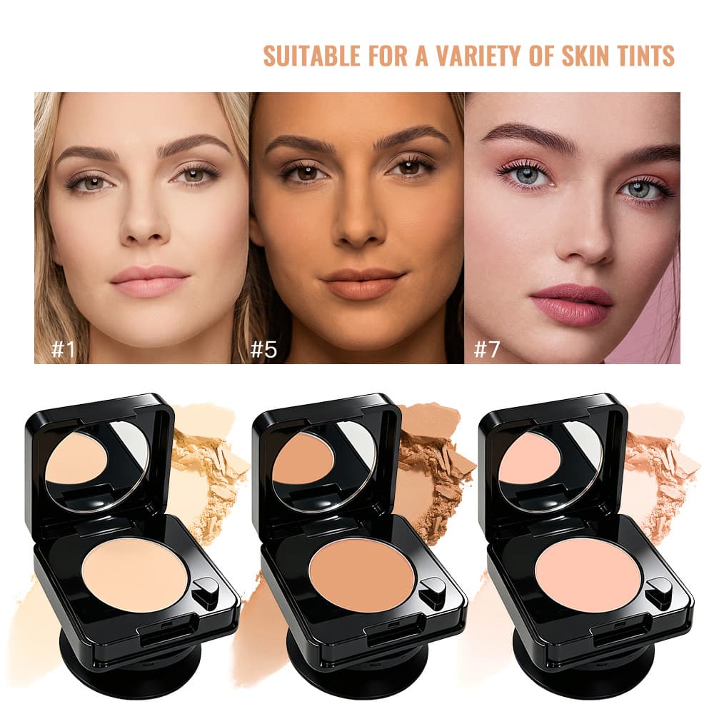 danchel Mini Setting Powder Compact Fine Pressed Powder Phone Grip Setting Powder