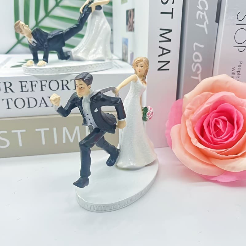 Cross-border New Wedding Scene Decoration Resin Ornament Wedding Cake Decoration Romantic Tabletop Decoration