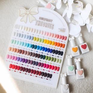 Macaron Series Sweetheart 58-Color Gel Nail Polish Set, One-Coat Application, Professional Nail Salon Kit