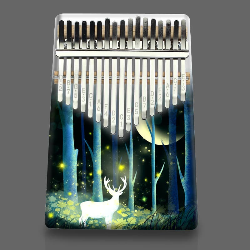 17-tone kalimba thumb piano colorful finger piano cross-border e-commerce dropshipping