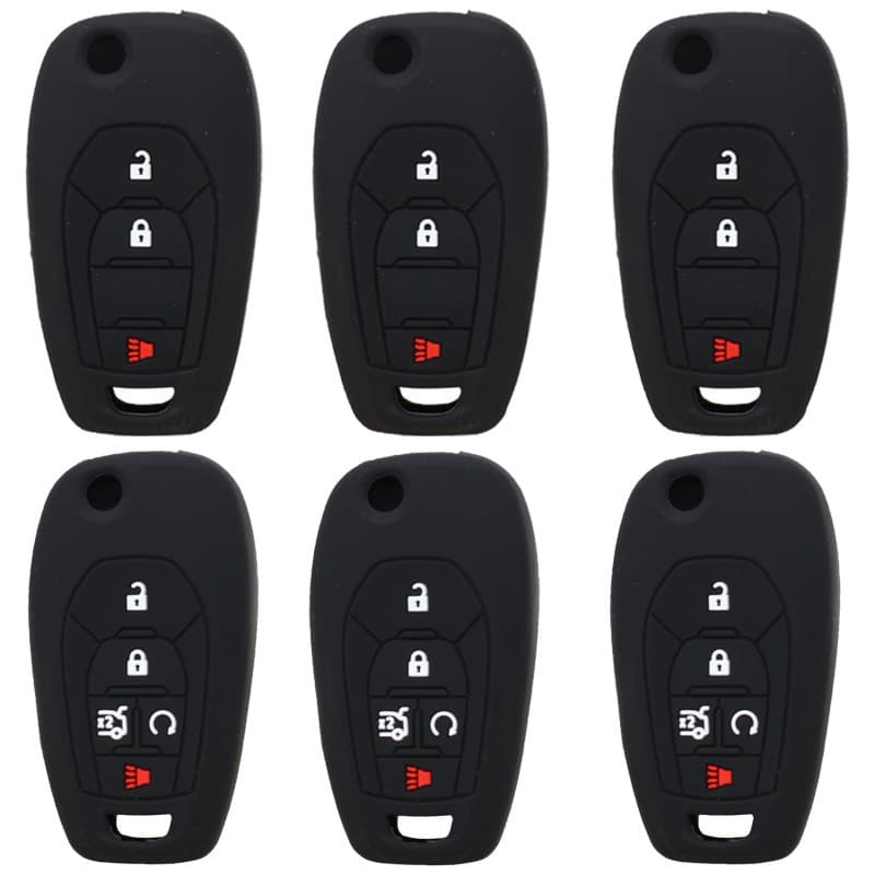Silicone Key Case for Chevrolet Cruze Sonic Trax Remote Key Equinox Cavalier
