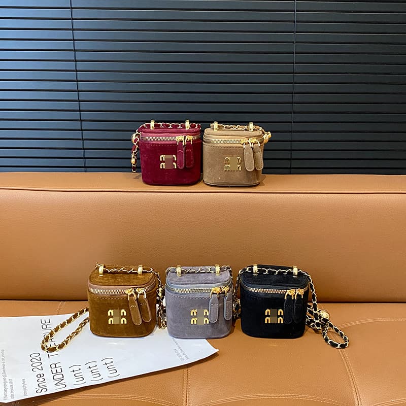 Crossbody Bag, Small Fragrant Style Box Bag, New Summer Mini Lipstick Bag, Exquisite Girls' Hand-Held Crossbody Bag, Coin Purse