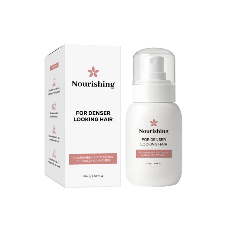 Cross-border Bestseller Unlabeled Hair Care Lotion Smoothing Strengthening Nourishing Moisturizing Refreshing Hair Growth Spray 50ml