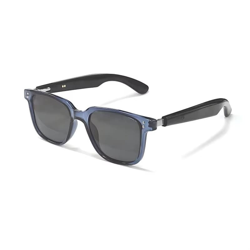 GT51 Smart Glasses with Auto On/Off, Metal Frame, Noise Reduction, Voice Assistant, Outdoor AI Glasses, Bluetooth Calling, Sunglasses