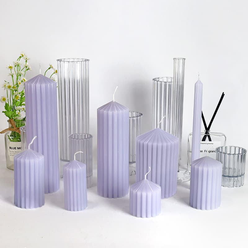 Xiongwei Round Thick Rack Conjoined Pointed Handmade DIY Candle Mold Simple Rack Acrylic PC Candle Mold