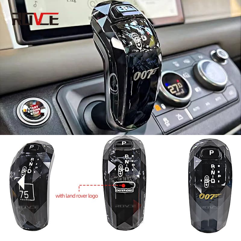 Suitable for 2020-2024 Land Rover Defender crystal gear knob Defender 75th Anniversary 007 gear knob