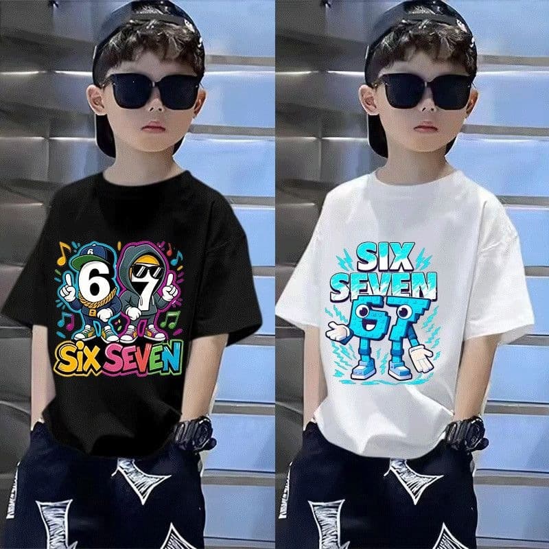 67 Combo Collection 2026 New Summer Cotton Short Sleeve T-Shirt for Boys, Stylish and Trendy