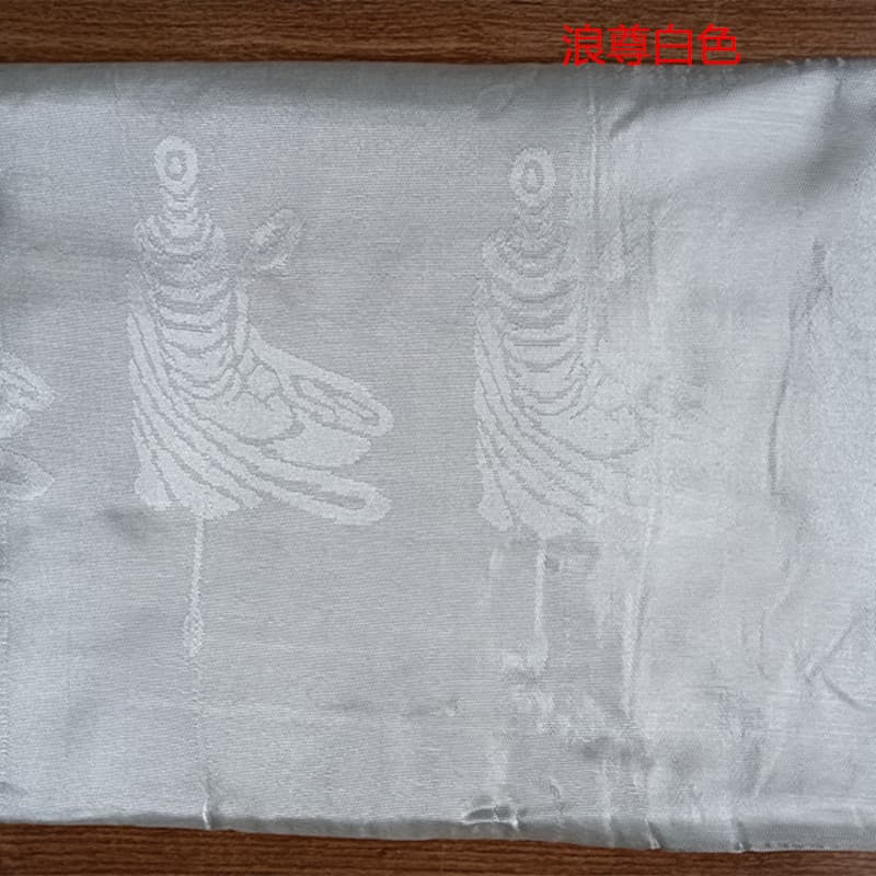 Factory price wholesale Tibetan Chuanlangzun 3m long Hada, eight treasures pattern, five colors available jacquard shadow patterned Hada