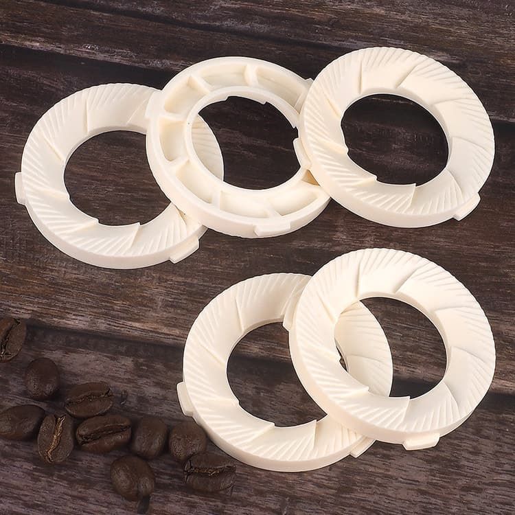 Aluminum Oxide Ceramic Grinding Core, Flat Plate Coffee Grinding Burr, Coffee Machine Ceramic Burr