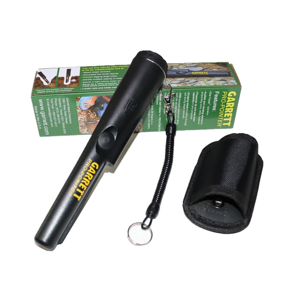 Wholesale handheld metal detector waterproof detection head metal detector color box packaging with sling ready in stock