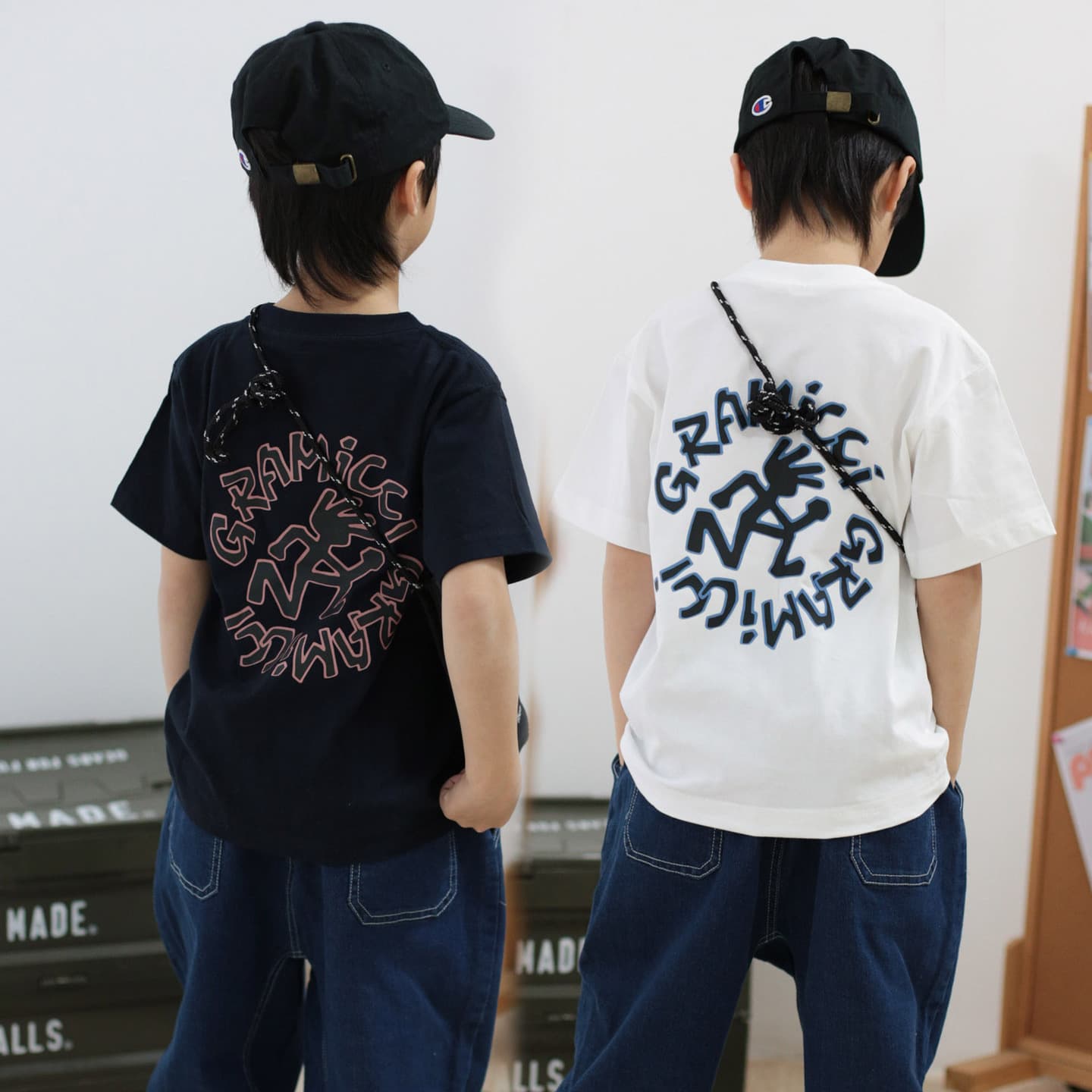 New 2026 Children's Wild Child Print Pure Cotton Ootd Short-Sleeve T-Shirt for Family of Three, Summer Style Parent-Child Outfit