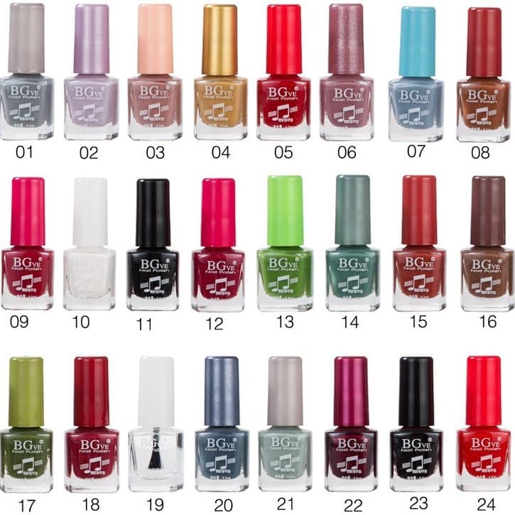 Cross-Border Bg910 Micro-Gel Nail Polish Non-Peelable Candy Color Nail Polish 48 Colors High-Volume Red Cherry 6.5