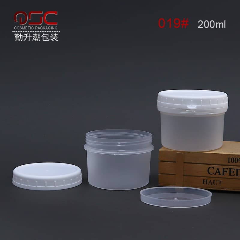 Small Hair Net Red Doodle Jar 200ml New Ice Cream Yogurt Pudding PP Material Tear Lid Cup Manufacturers