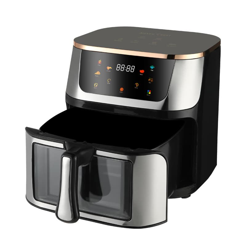 Cross-border 2025 New Air Fryer, 12L Large Capacity, Multifunctional Oven with Visible Window