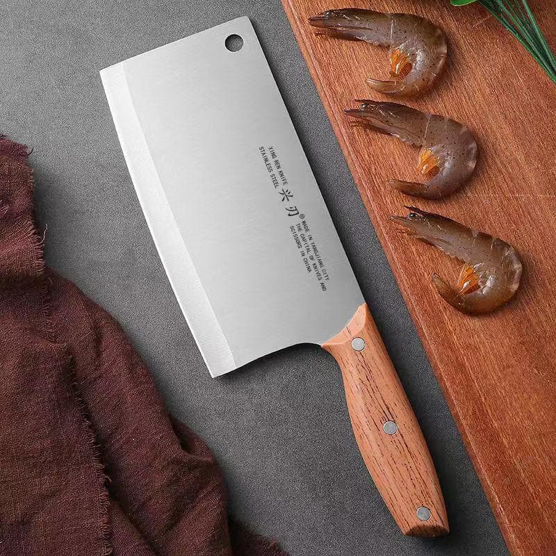 Yangjiang Factory Direct Multifunctional Sharp Kitchen Knife Stainless Steel Mirror Finish Chef Knife