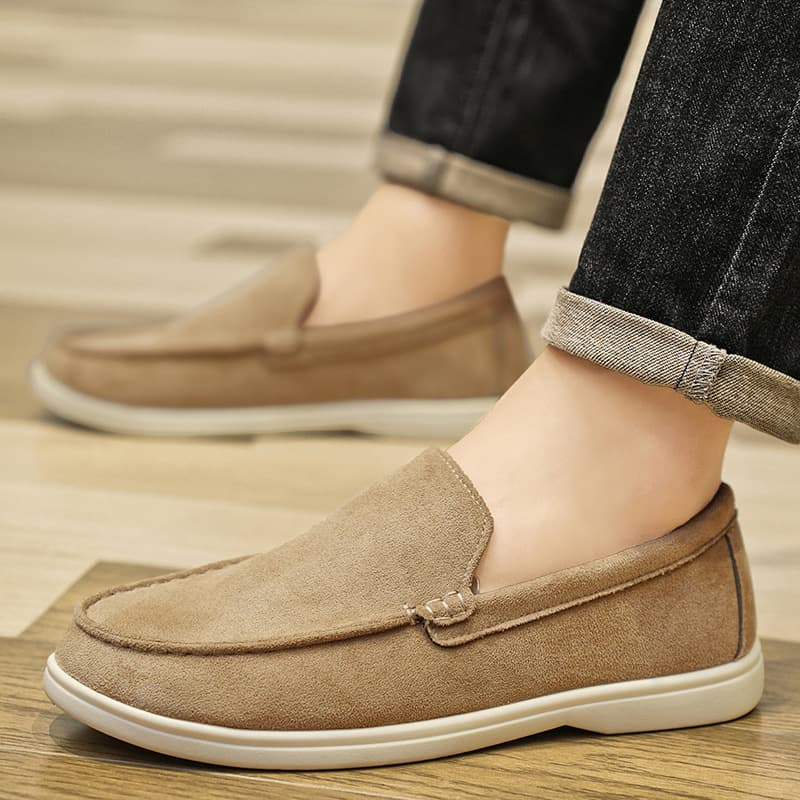 2026 Summer New Men's British Style Loafers, Fashion Casual Shoes, Youth Low-Top Loafers
