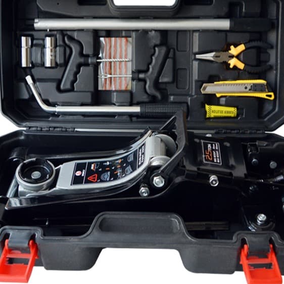 Thickened 2 Ton Horizontal Jack for Cars, Hand-operated, Hydraulic Lift for Vehicles, 2t Hydraulic Car Jack with Free Shipping