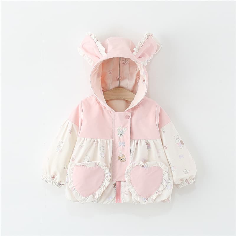 Baby Clothes Cardigan Autumn Super Cute Adorable Infant Girls' Stylish Windbreaker, Spring/Fall Jacket Wholesale Trendy