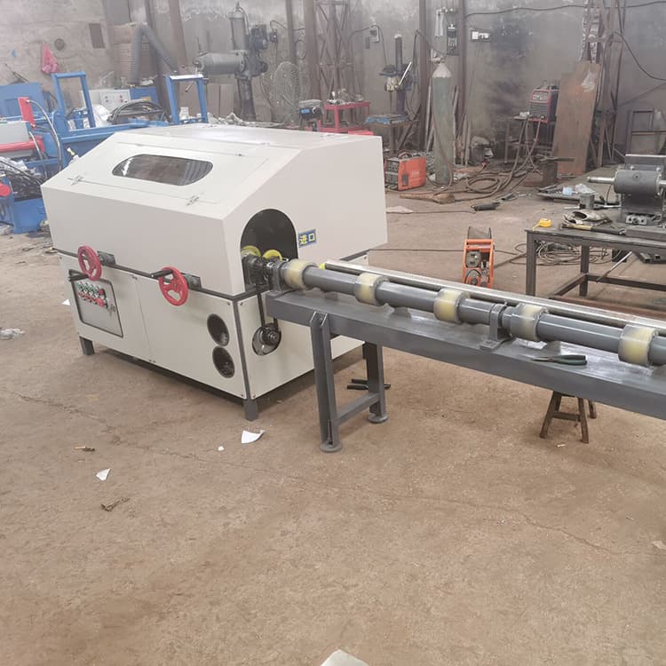 Multi-functional Round Tube Polishing Machine, Small External Cylindrical Sander, Iron Pipe Rust Removal, Multi-station Grinding and Brushing Equipment