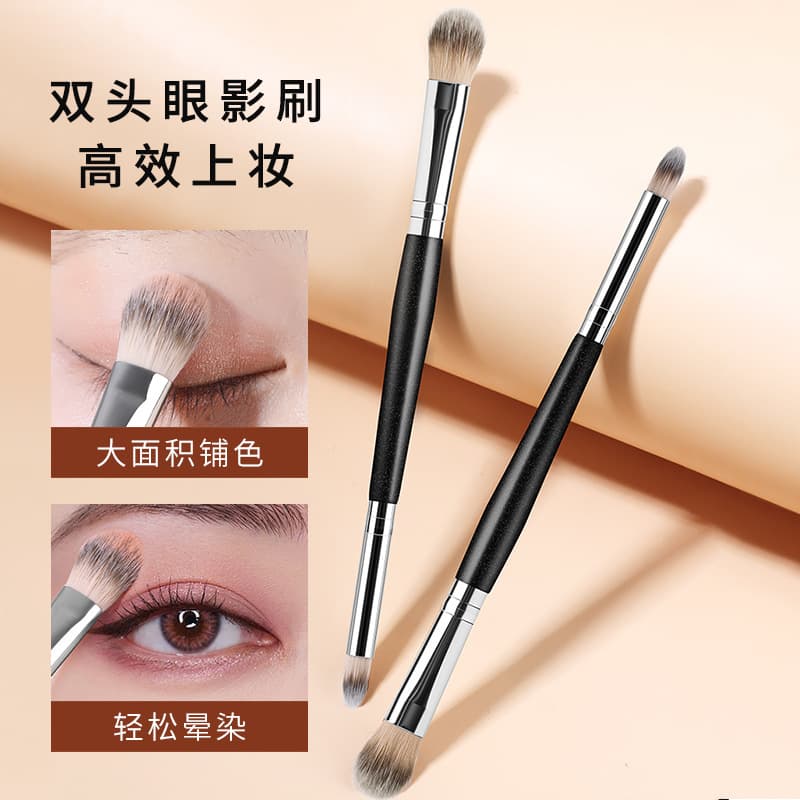 Dual-Ended Eyeshadow Blending Brush Concealer Brush Eyebrow Brush Makeup Tool Portable Blush Brush Concealer Brush
